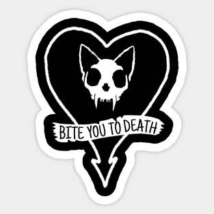 Bite you to Death! Sticker